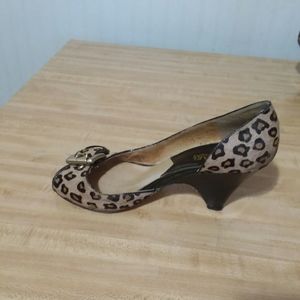 Women's high heels Michel kors 8M leapord print